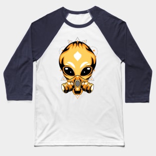 alien gold Baseball T-Shirt